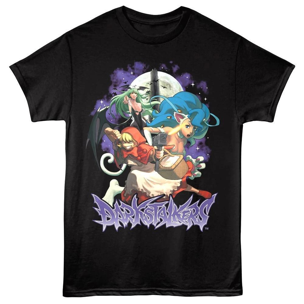 Darkstalkers Morrigan Felicia And Bb Hood Unisex T Shirt